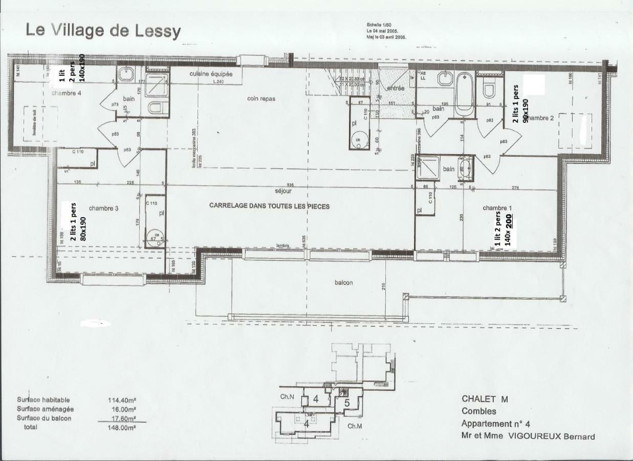 Appartamento Le Lessy M4 Le Grand-Bornand Esterno foto
